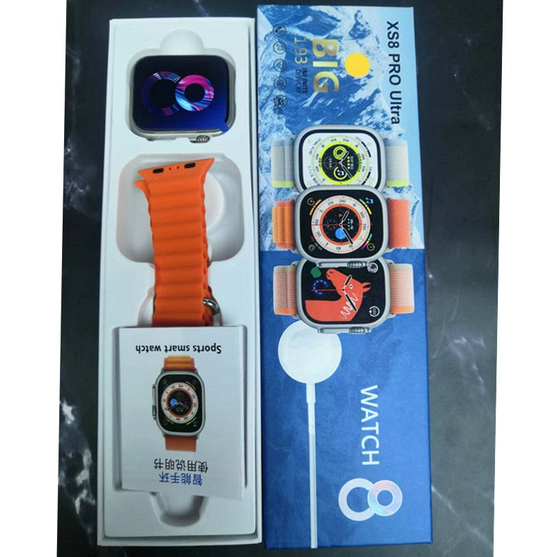 New Series 8 Smart Watch XS8 Pro Ultra Smartwatch Men Women Bluetooth Call Waterproof Wireless Charging HD Screen PK WS8 X8 Max