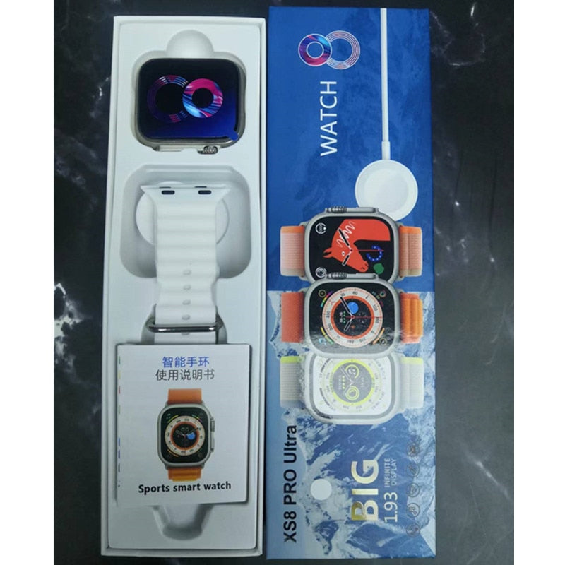 New Series 8 Smart Watch XS8 Pro Ultra Smartwatch Men Women Bluetooth Call Waterproof Wireless Charging HD Screen PK WS8 X8 Max