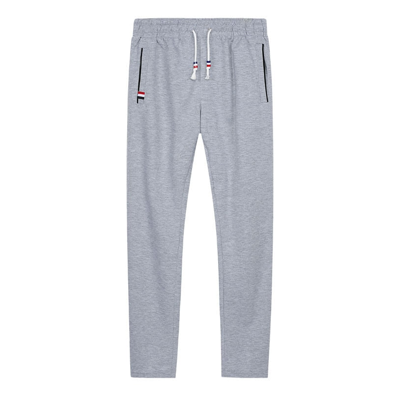 Men Sweatpants Plus Size Men Joggers Breathable Track Pants Elastic Waist Sport Casual Trousers Baggy Fitness Gym Clothing