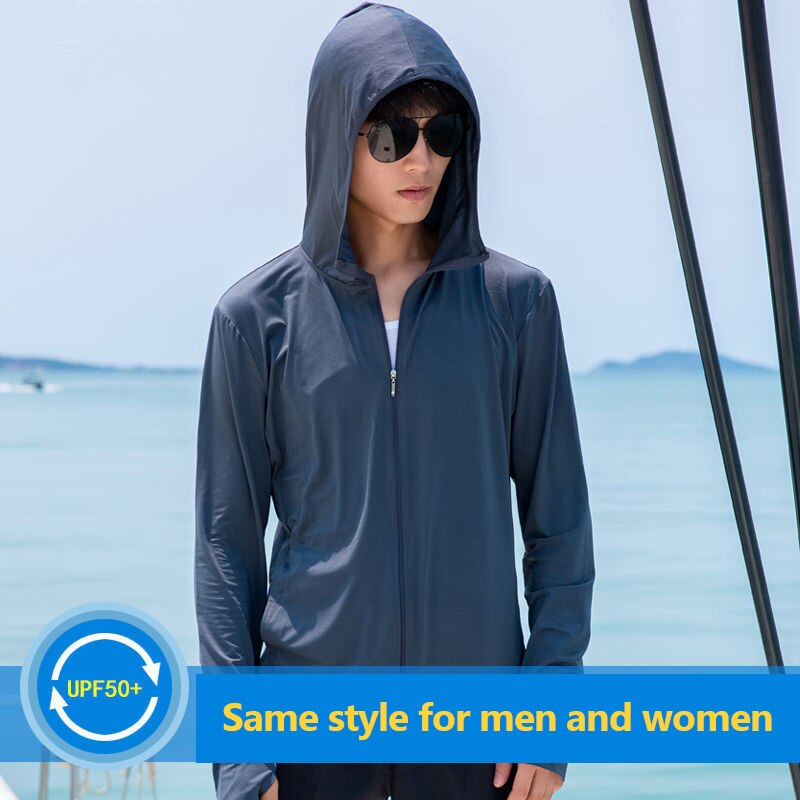 UPF 50+ UV Sun Protection Clothing Men Women Long Sleeve Breathable Outdoor Sports Cycling Fishing Running Hiking Clothes XA295Q