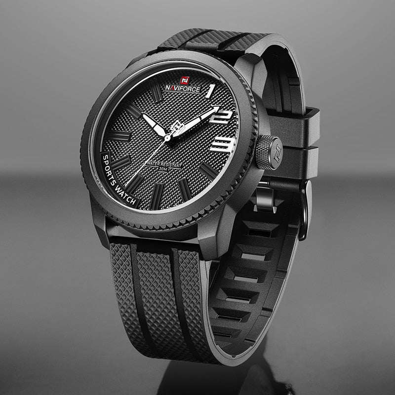 NAVIFORCE Men Quartz Wrist Watches Luxury Brand Military Sports Silicone Waterproof Men Watch Fashion Clock Relogio Masculino
