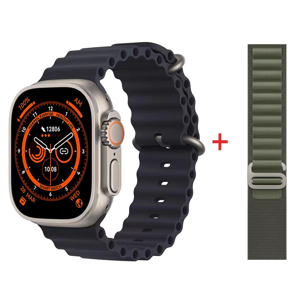 Smart Watch смарт часы 49mm Official Watch 8 Ultra Series Smartwatch Men Watches умные часы Women Bluetooth Fitness Bracelet