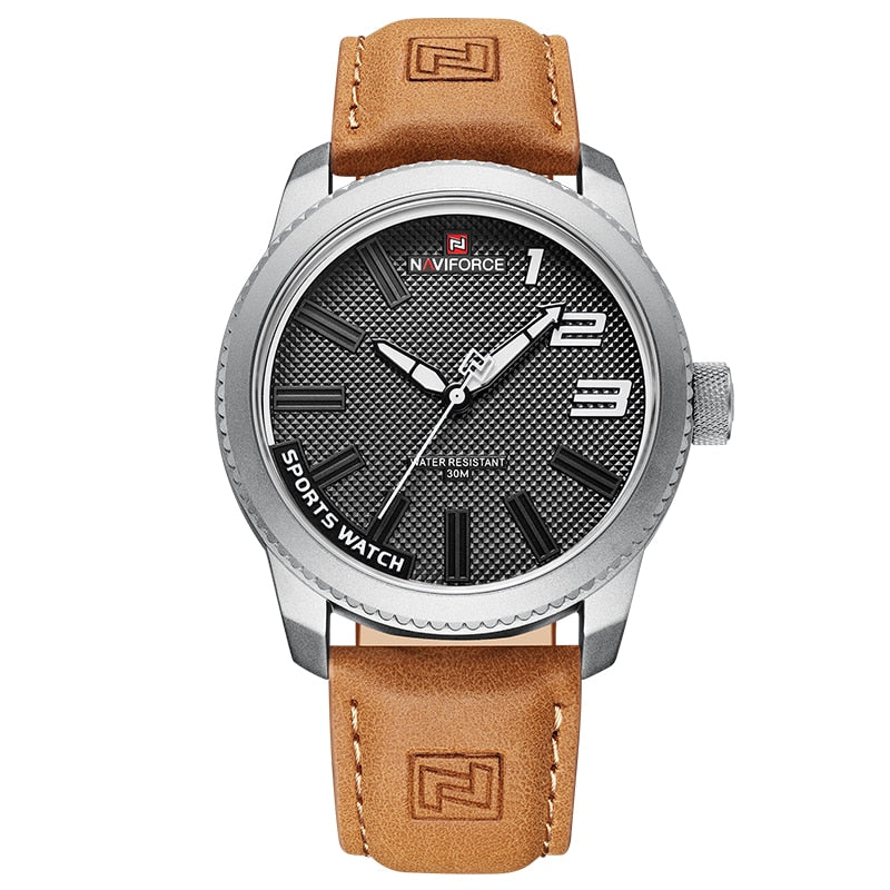 NAVIFORCE Men Quartz Wrist Watches Luxury Brand Military Sports Silicone Waterproof Men Watch Fashion Clock Relogio Masculino