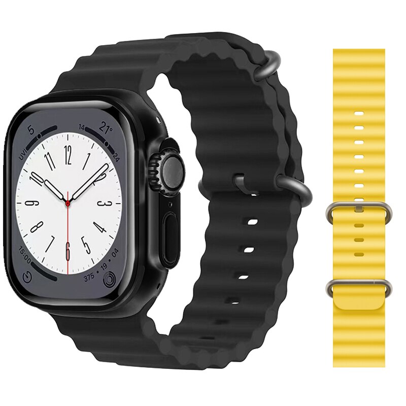 W&O Smart Watch X8+ Ultra 49MM Wireless Charging NFC 2.08 Inch Waterproof Sport Watches Bluetooth Calls Smartwatch Men Women