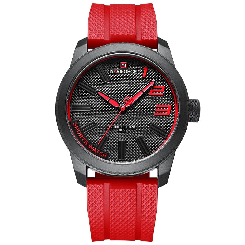NAVIFORCE Men Quartz Wrist Watches Luxury Brand Military Sports Silicone Waterproof Men Watch Fashion Clock Relogio Masculino