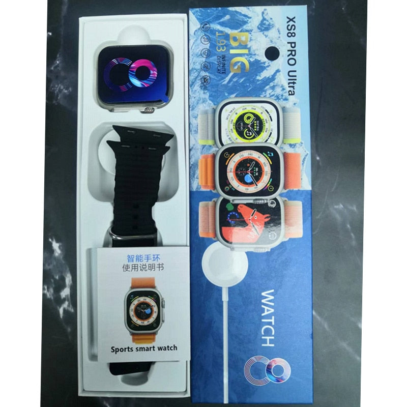 New Series 8 Smart Watch XS8 Pro Ultra Smartwatch Men Women Bluetooth Call Waterproof Wireless Charging HD Screen PK WS8 X8 Max