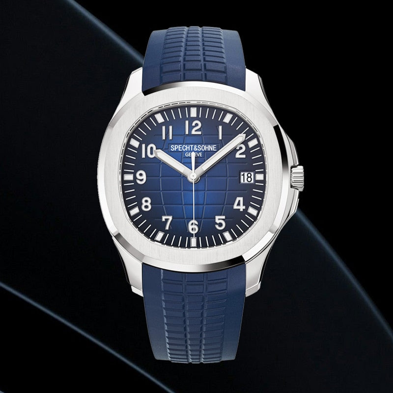 New PP Mens Automatic Mechanical Watches 316 Steel 100M Waterproof Sport Luminous Wristwatch Top Quality Luxury Brand Male Clock