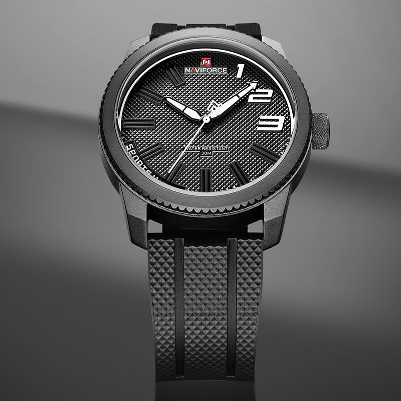NAVIFORCE Men Quartz Wrist Watches Luxury Brand Military Sports Silicone Waterproof Men Watch Fashion Clock Relogio Masculino