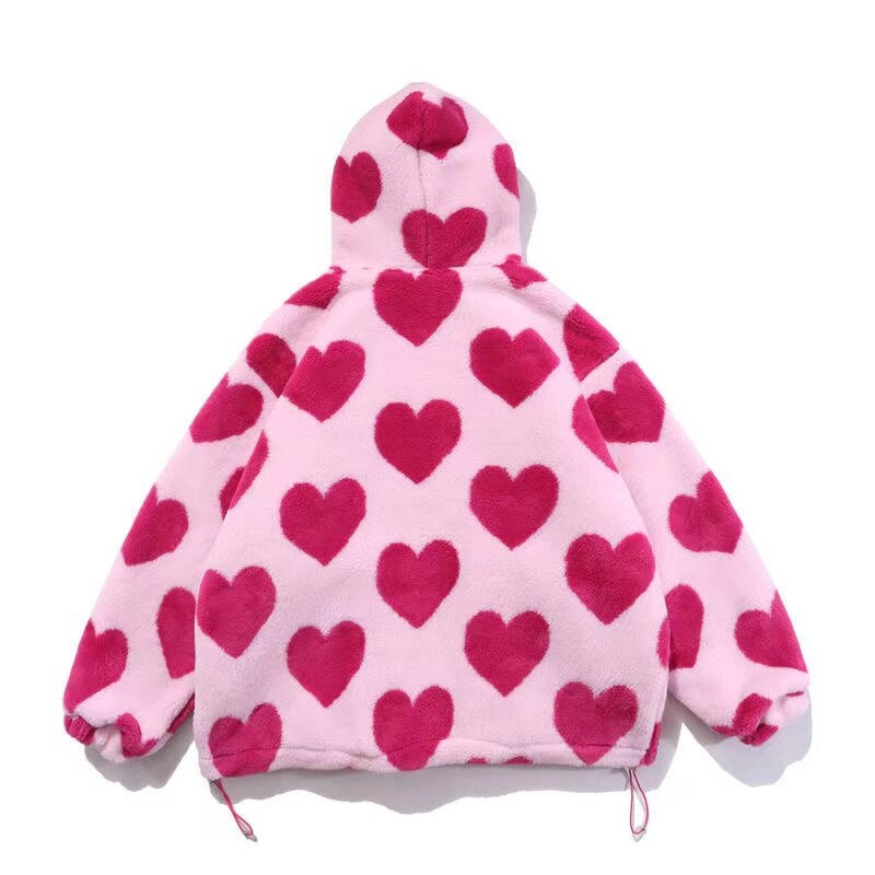 Winter Jacket Men and Women Student Hooded Cotton Jacket