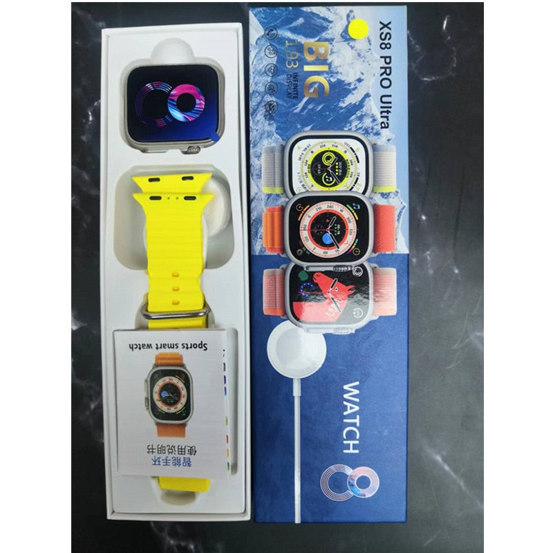 New Series 8 Smart Watch XS8 Pro Ultra Smartwatch Men Women Bluetooth Call Waterproof Wireless Charging HD Screen PK WS8 X8 Max