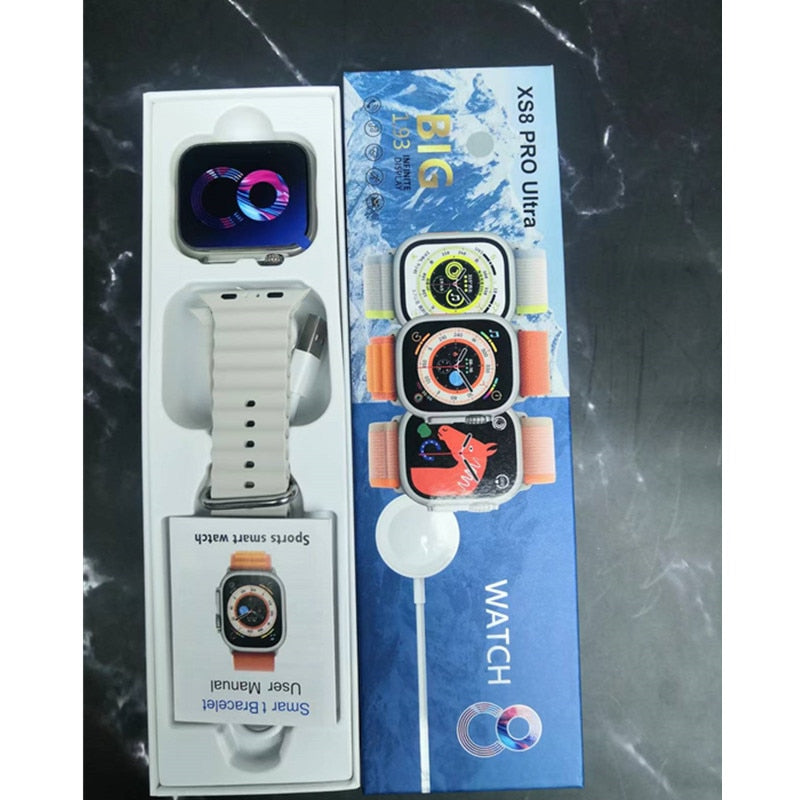 New Series 8 Smart Watch XS8 Pro Ultra Smartwatch Men Women Bluetooth Call Waterproof Wireless Charging HD Screen PK WS8 X8 Max
