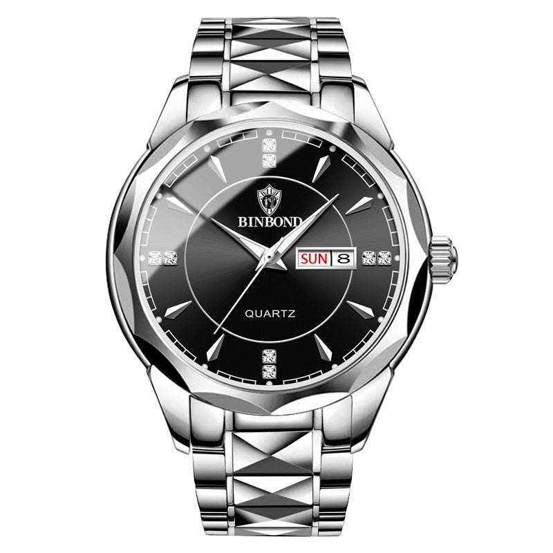 Fashion Luxury Gold Watch Men 2022 New Military Sport Quartz Wristwatch Calendar Casual Clock Stainless Steel Wateproof Watches
