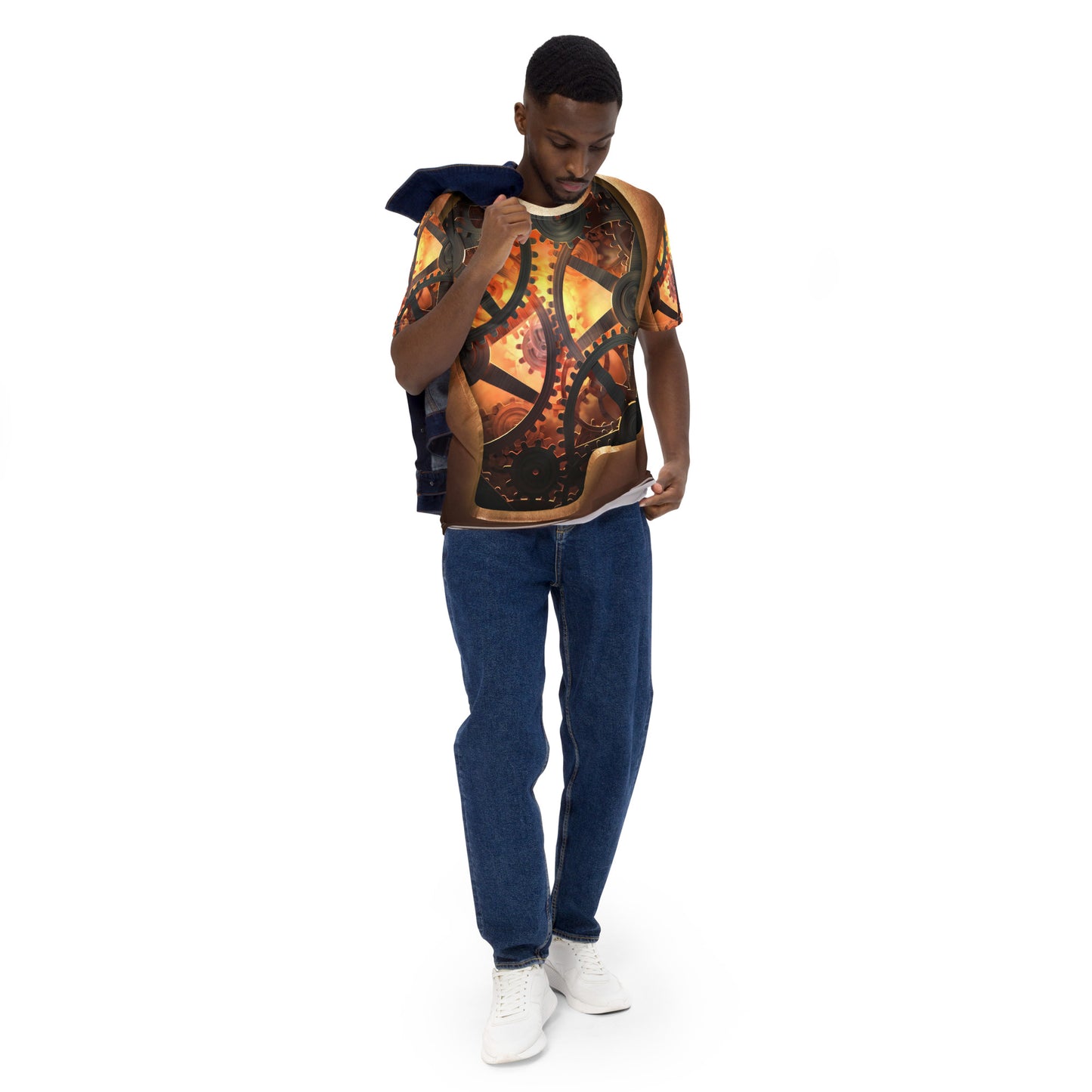 YoungBlackMan inc time Men's t-shirt