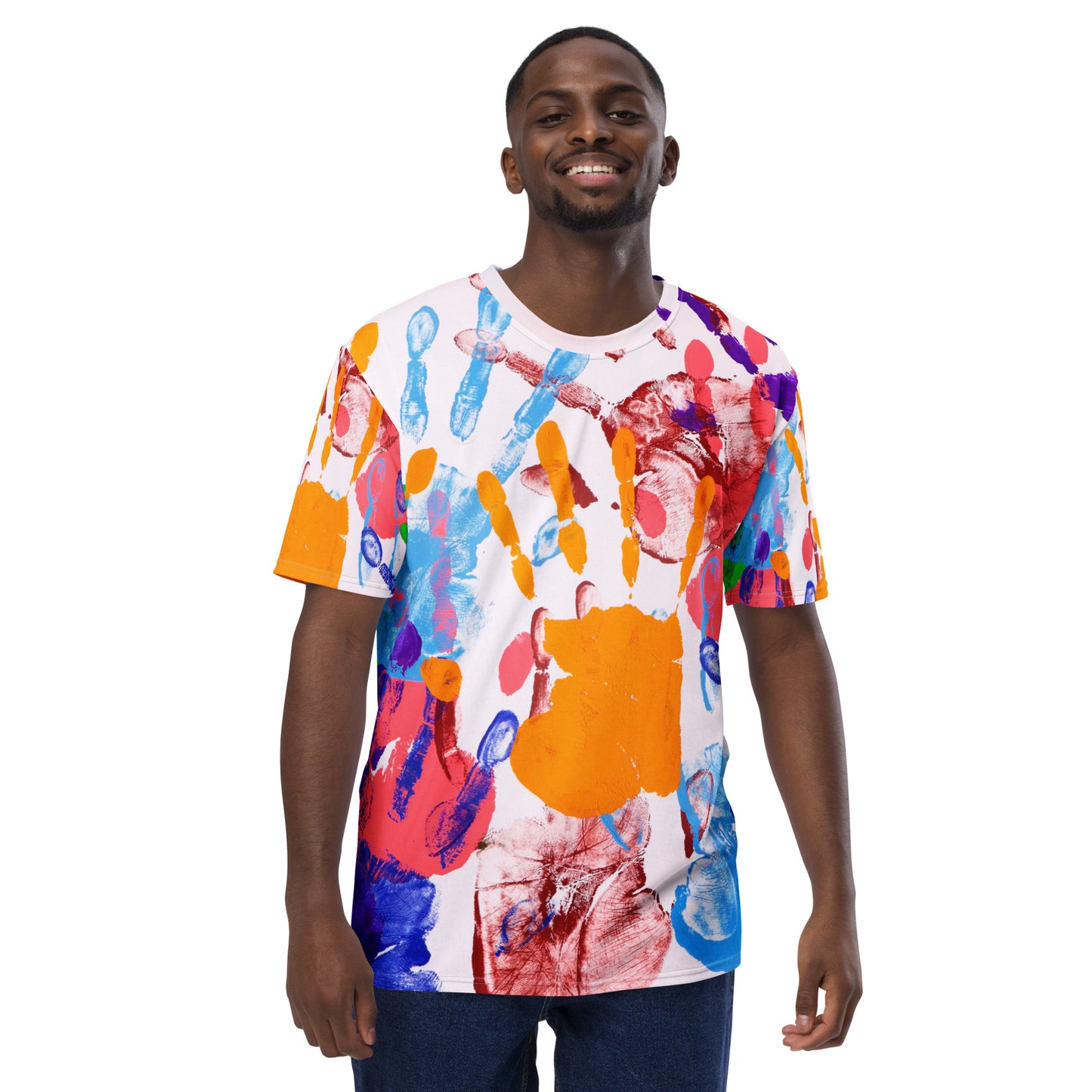 YoungBlackMan inc. Hands On Men's t-shirt