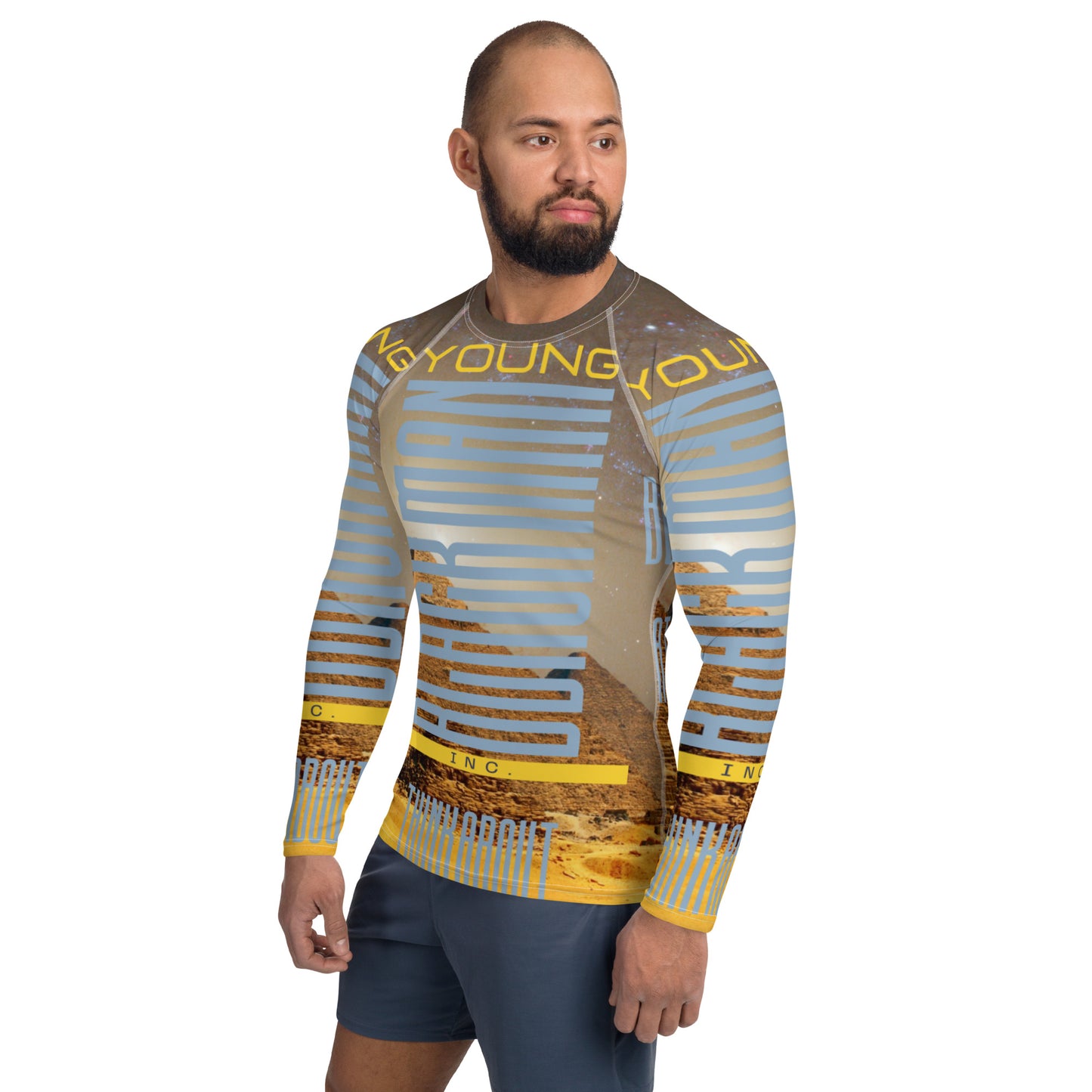 Youngblackman inc. Men's Rash Guard
