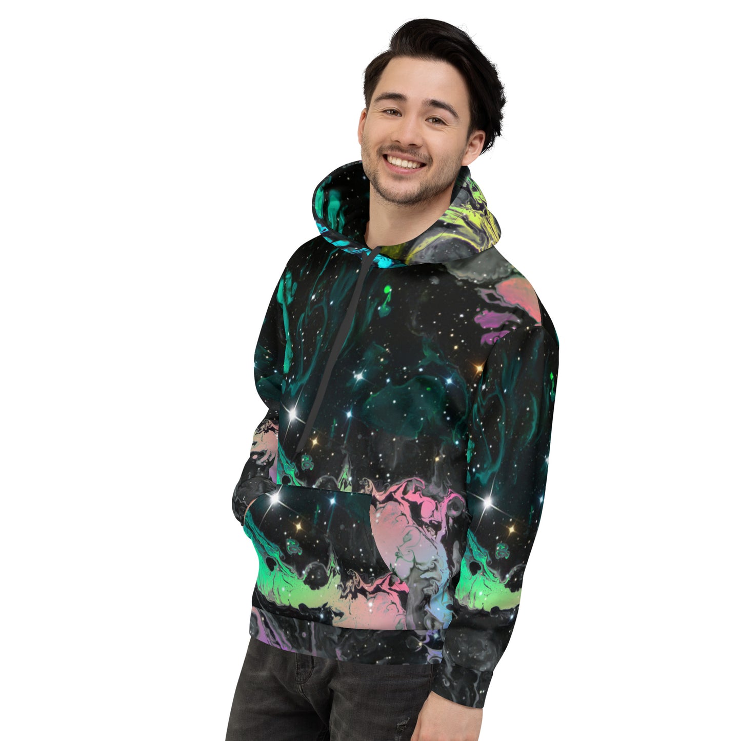 Youngblackmaninc. Galactic Unisex Hoodie