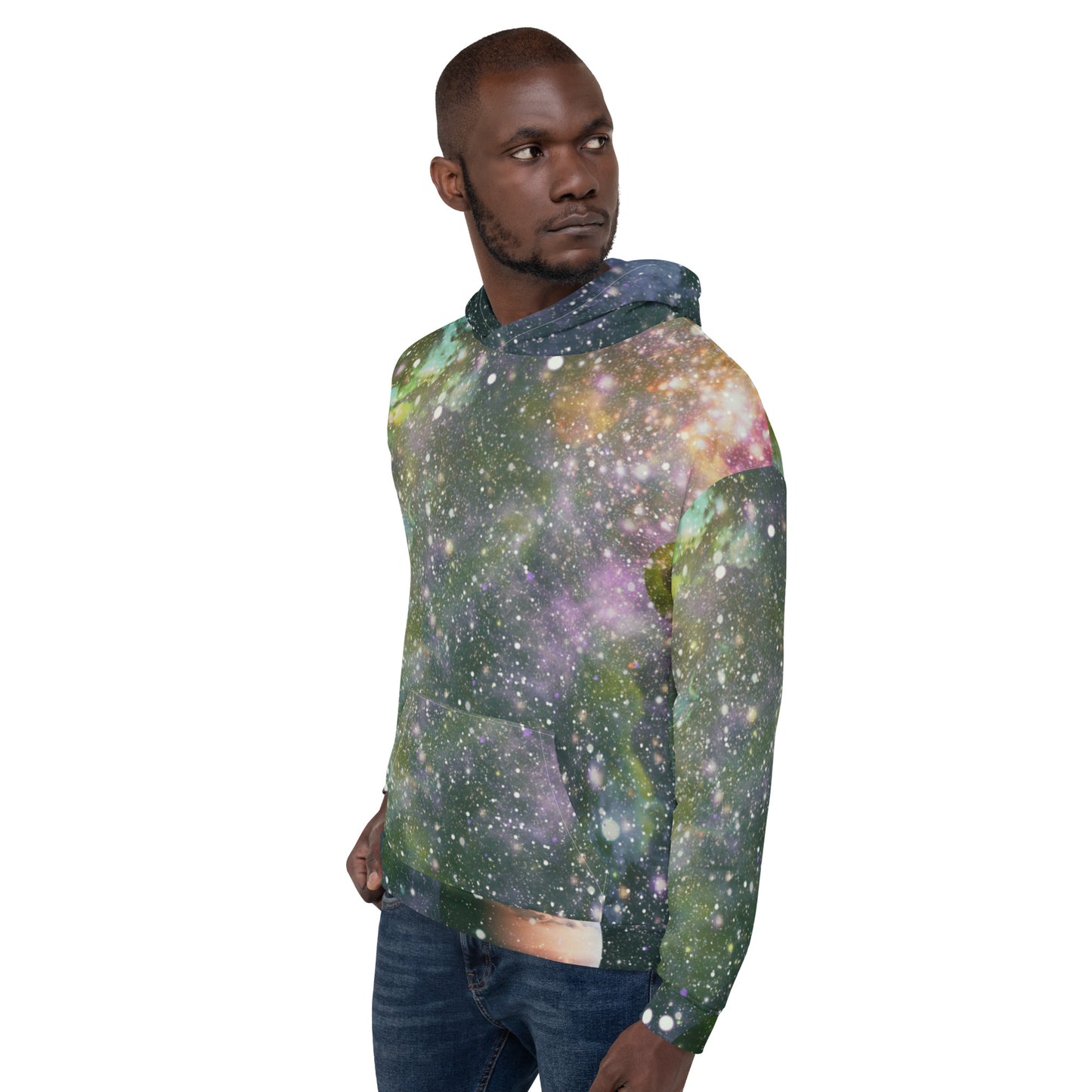 Youngblackmaninc. Space Man Unisex Hoodie