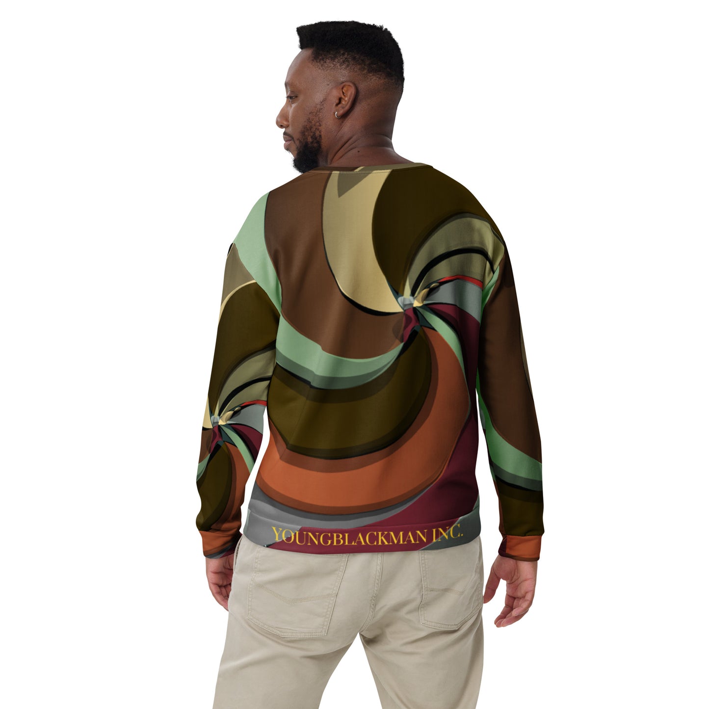 YoungBlackMan inc. Swiss Unisex Sweatshirt