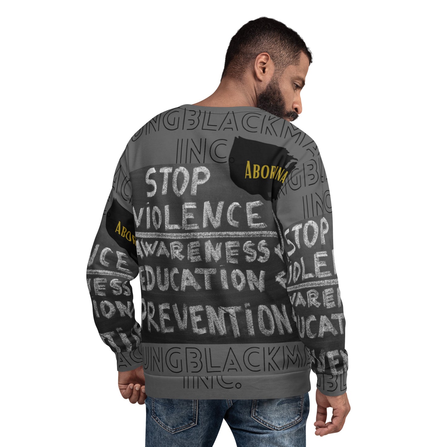 YoungBlackMan inc. Stop the Violence Unisex Sweatshirt