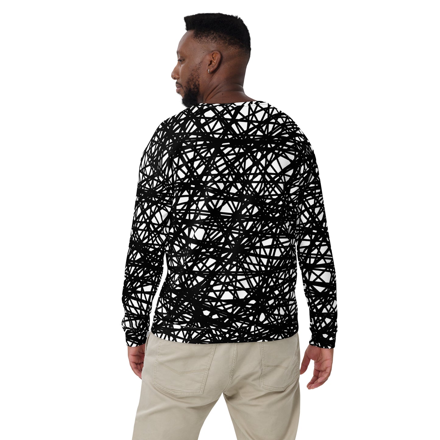 YoungBlackMan inc. Static Unisex Sweatshirt