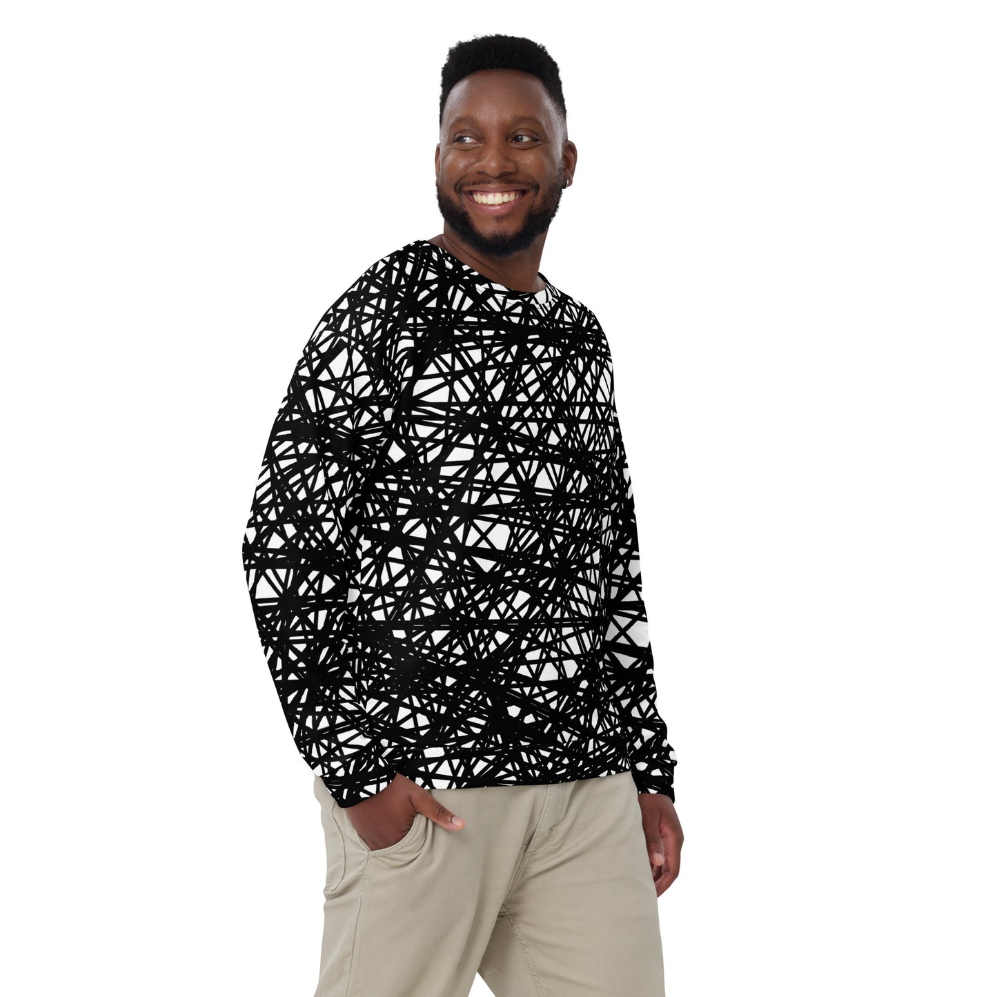 YoungBlackMan inc. Static Unisex Sweatshirt