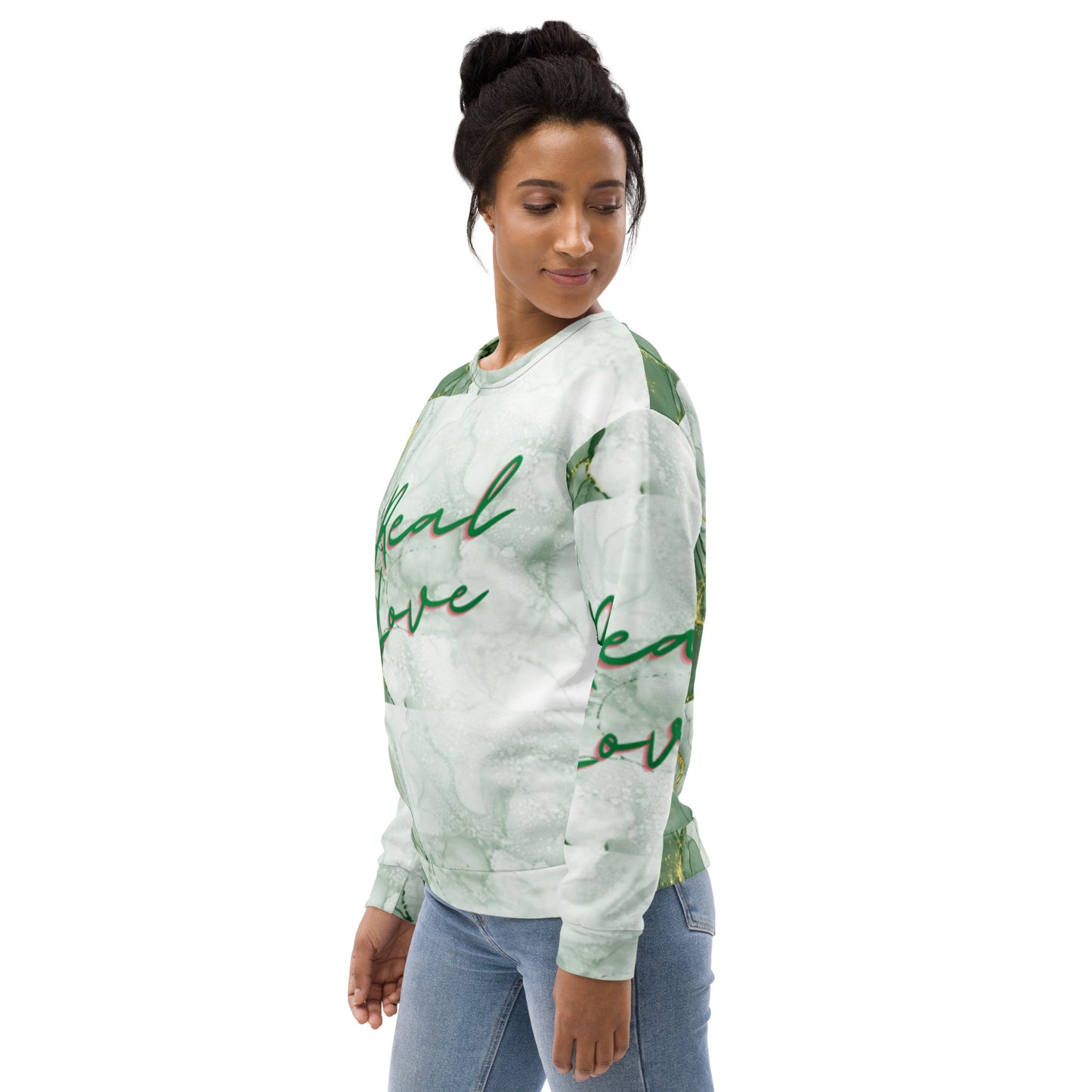 YoungBlackMan inc. Reallove Unisex Sweatshirt