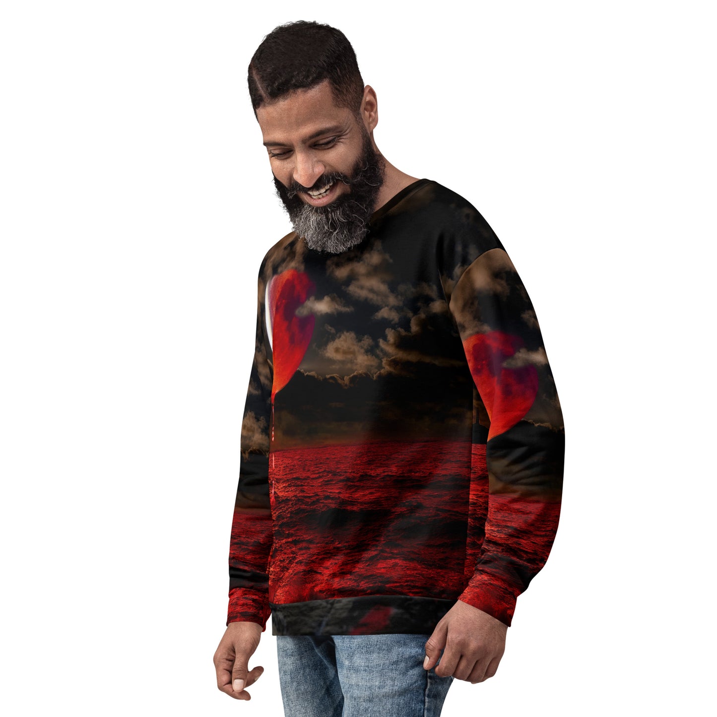 YoungBlackMan inc. Red Planet Unisex Sweatshirt