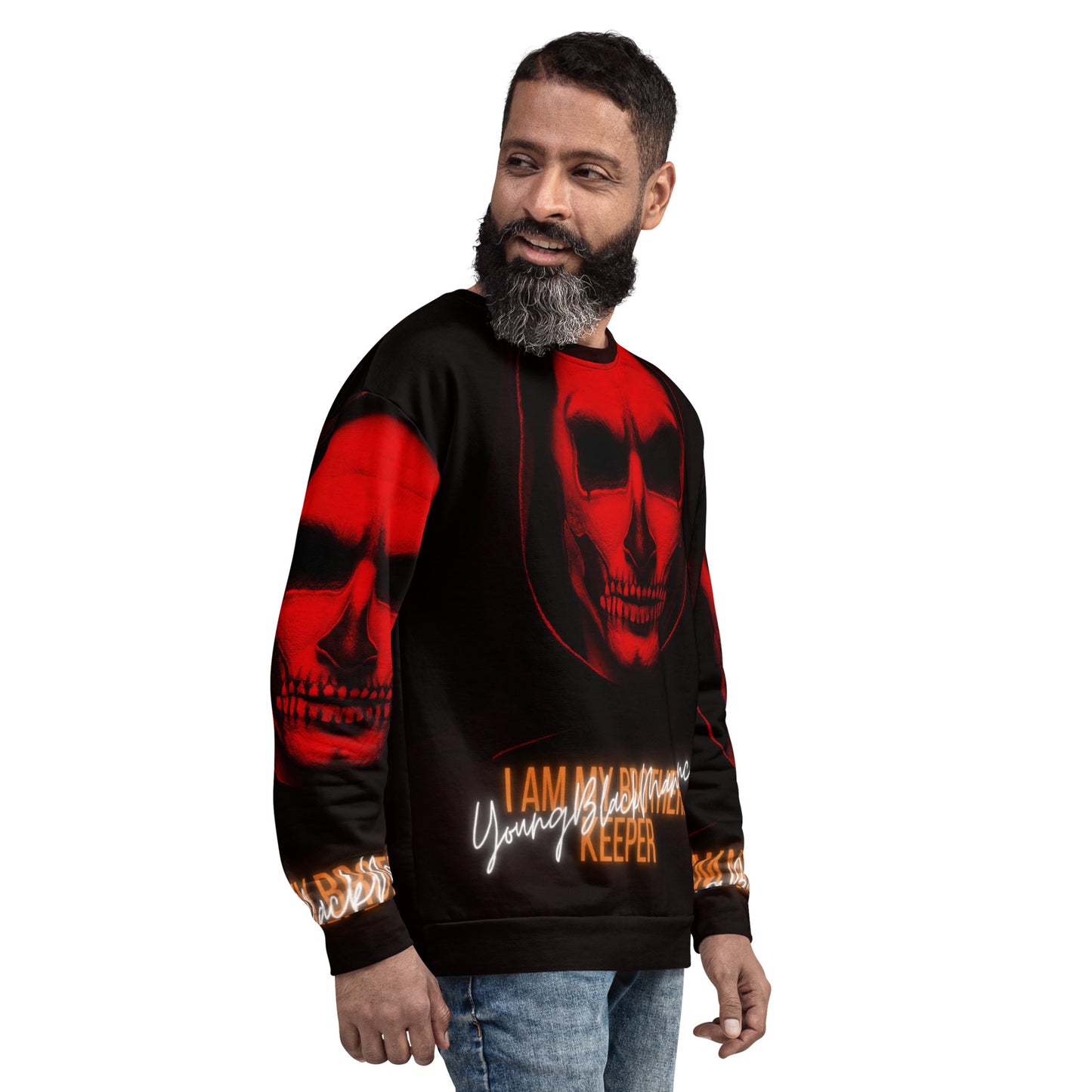 YoungBlackMan inc. Brothers Keeper Unisex Sweatshirt