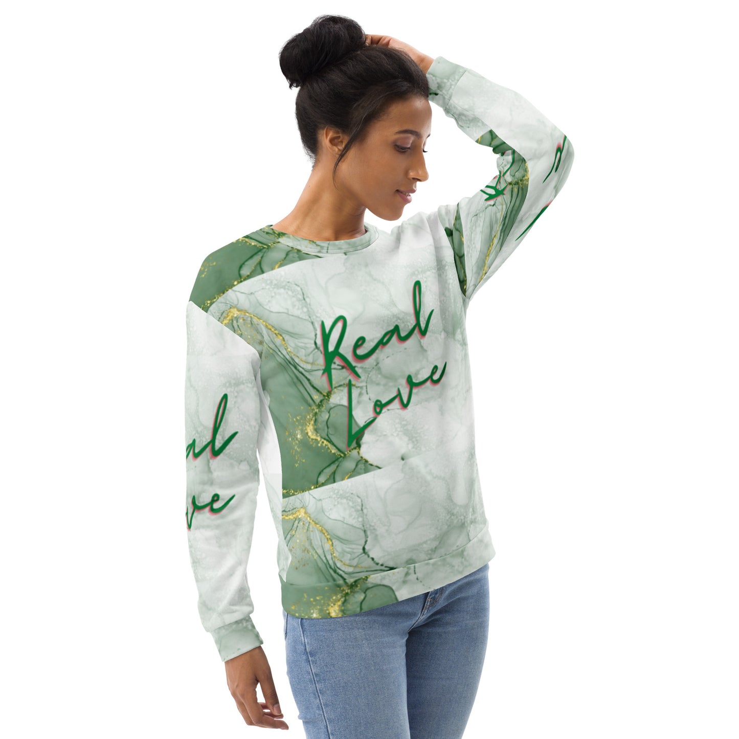 YoungBlackMan inc. Reallove Unisex Sweatshirt
