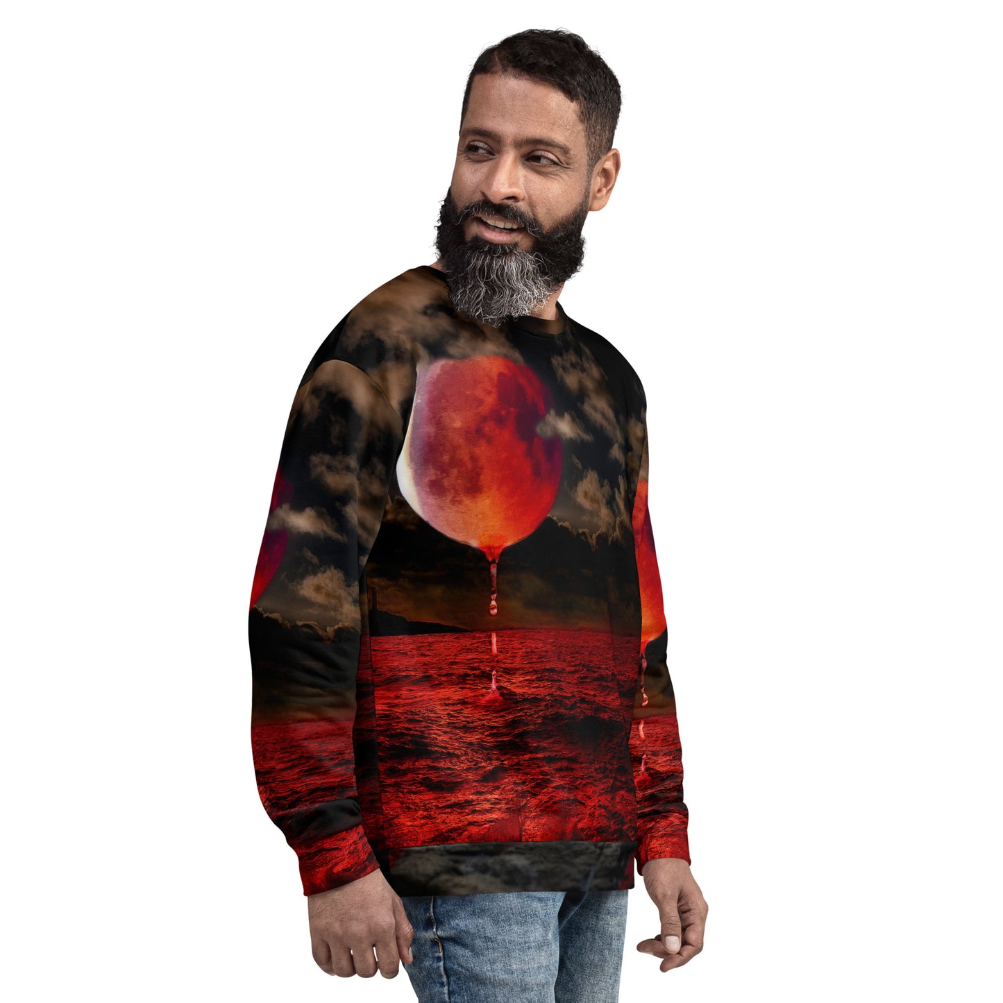 YoungBlackMan inc. Red Planet Unisex Sweatshirt