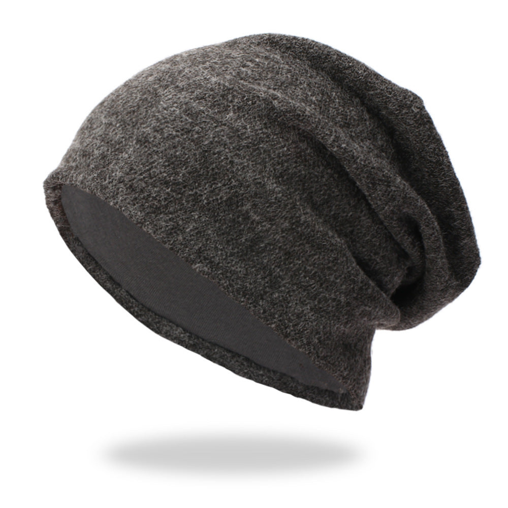 Three-color Women's Outdoor Knitted Hat