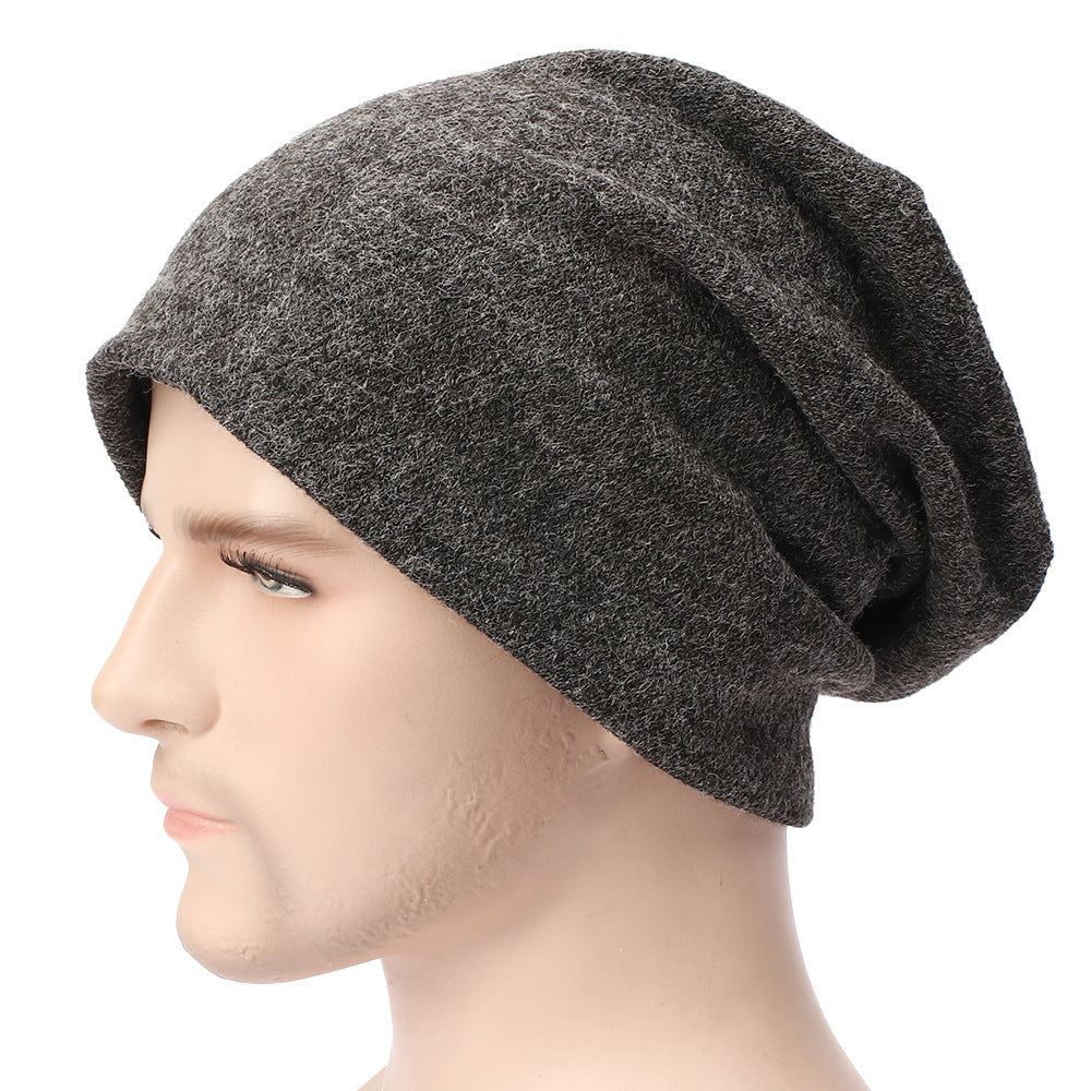 Three-color Women's Outdoor Knitted Hat