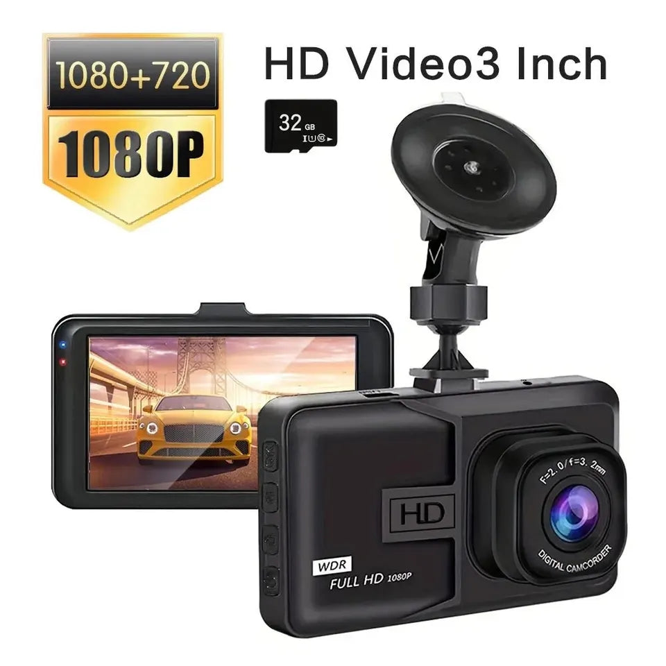 HD Tachograph is suitable for automatic cycle with 32 gig card