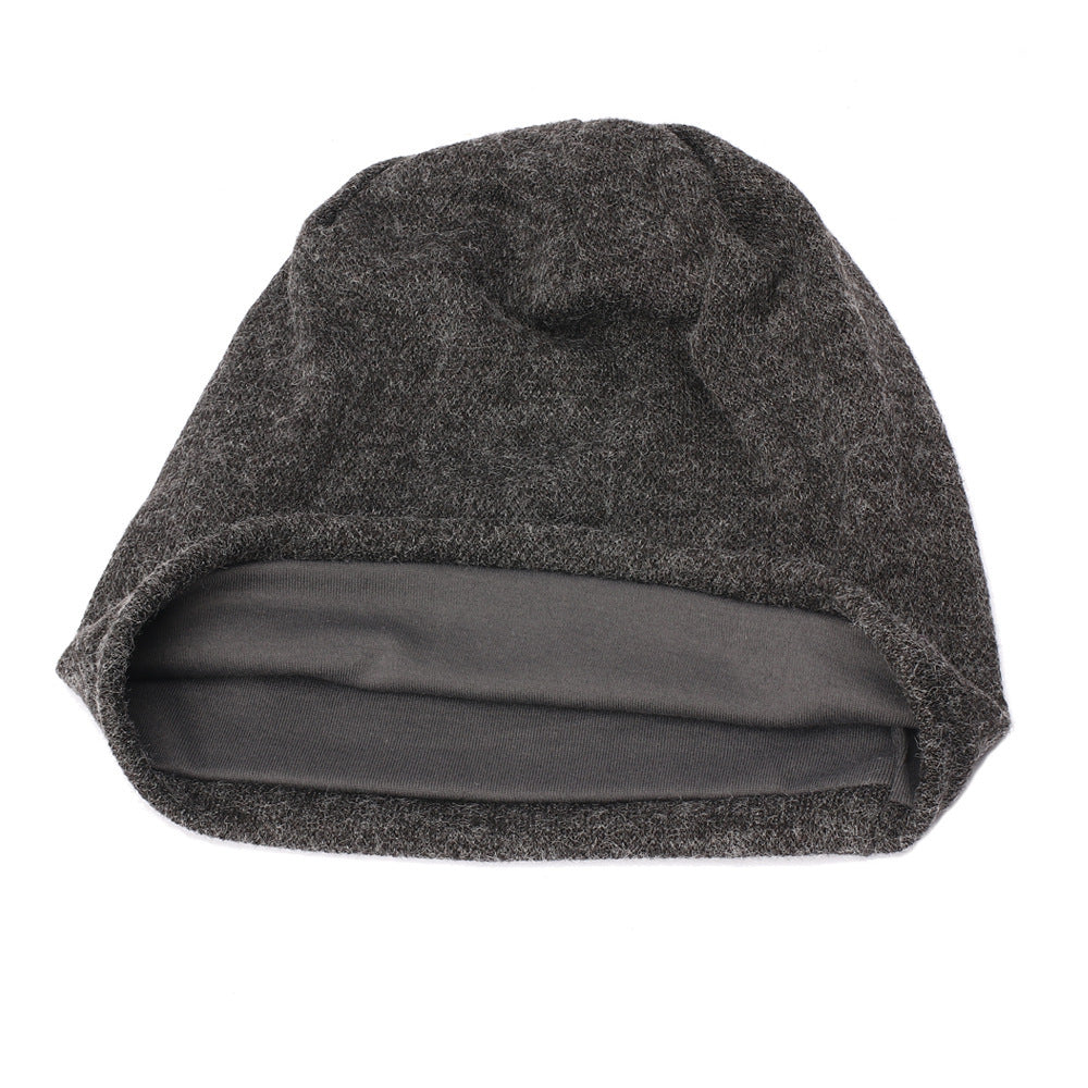Three-color Women's Outdoor Knitted Hat