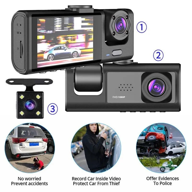 Dash cam with IR Night Vision