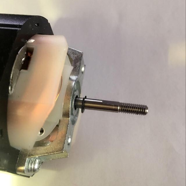 Fan heater motor