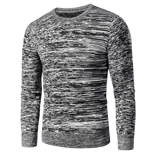 Slim Fashion Men Sweater Jacket Warm Soild Casual New Winter