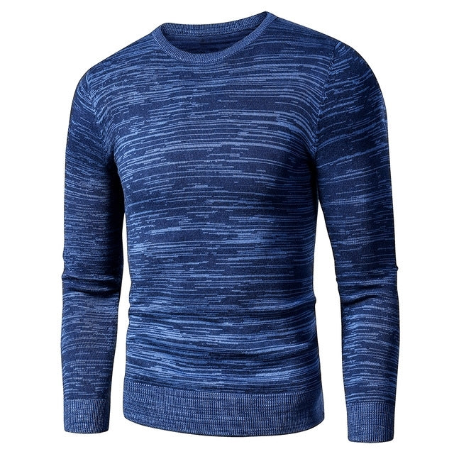 Slim Fashion Men Sweater Jacket Warm Soild Casual New Winter