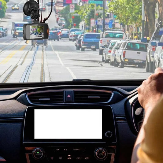 HD dash cam with full light large wide angle night vision car DVR