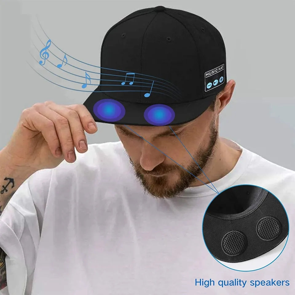 Bluetooth hat wireless smart speaker