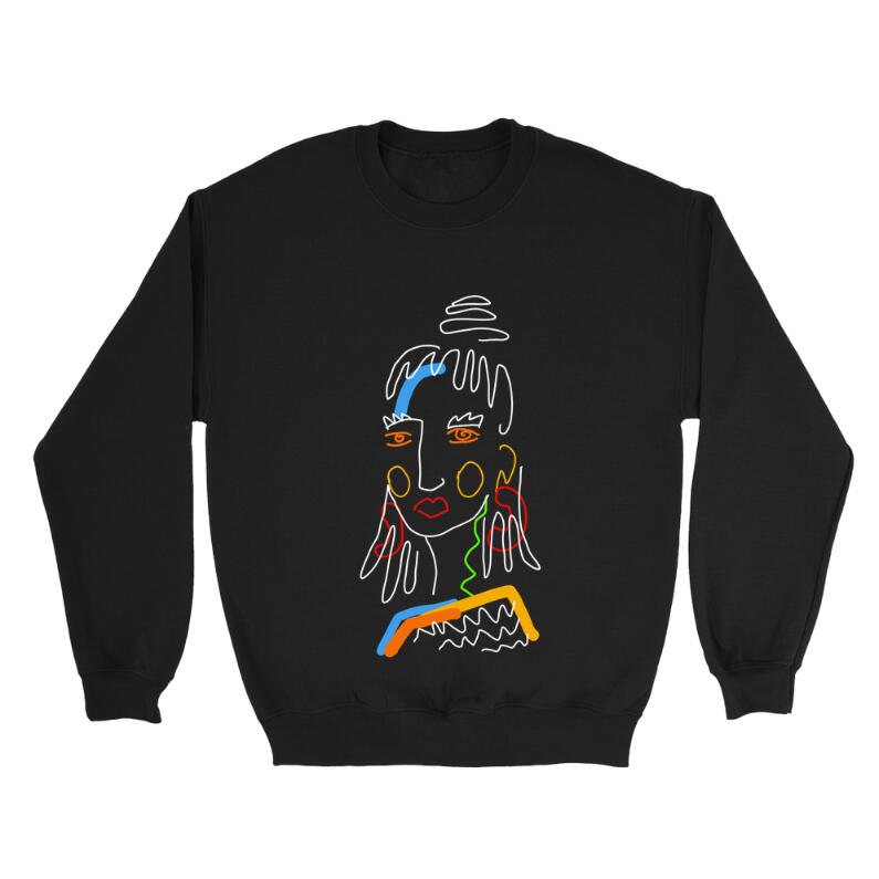 European And American Cartoon Digital Printing The Nippy Sweatshirt