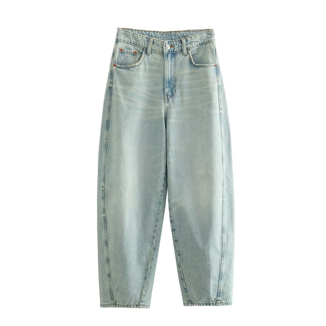Summer Women's European And American Wind Waist Jeans