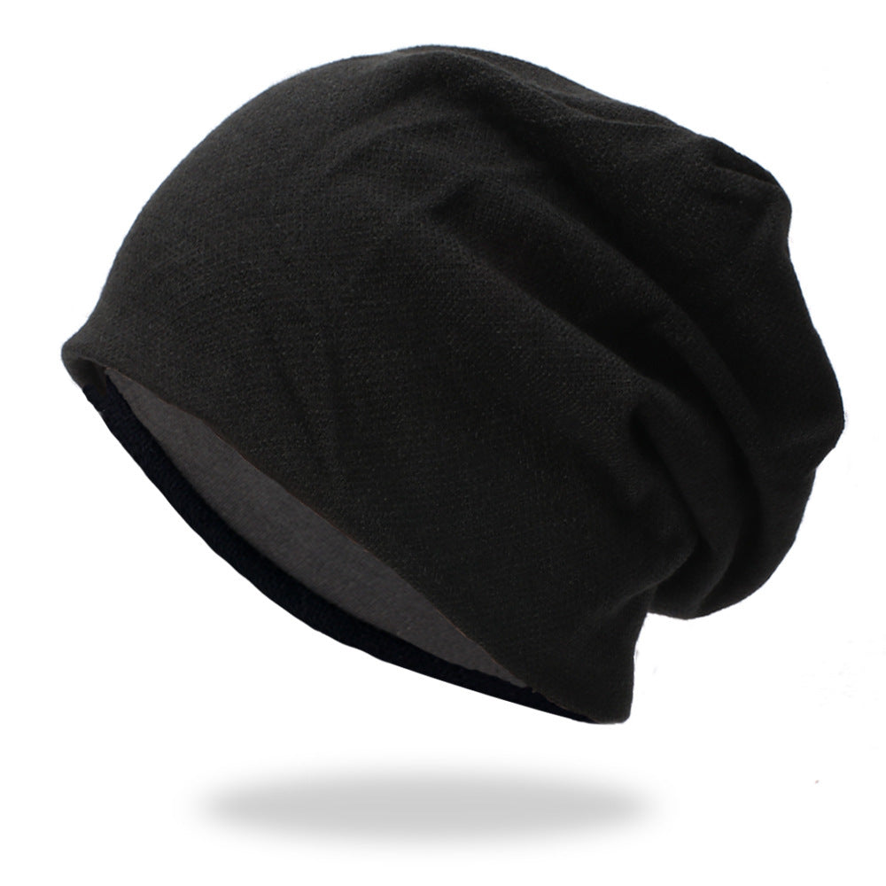 Three-color Women's Outdoor Knitted Hat