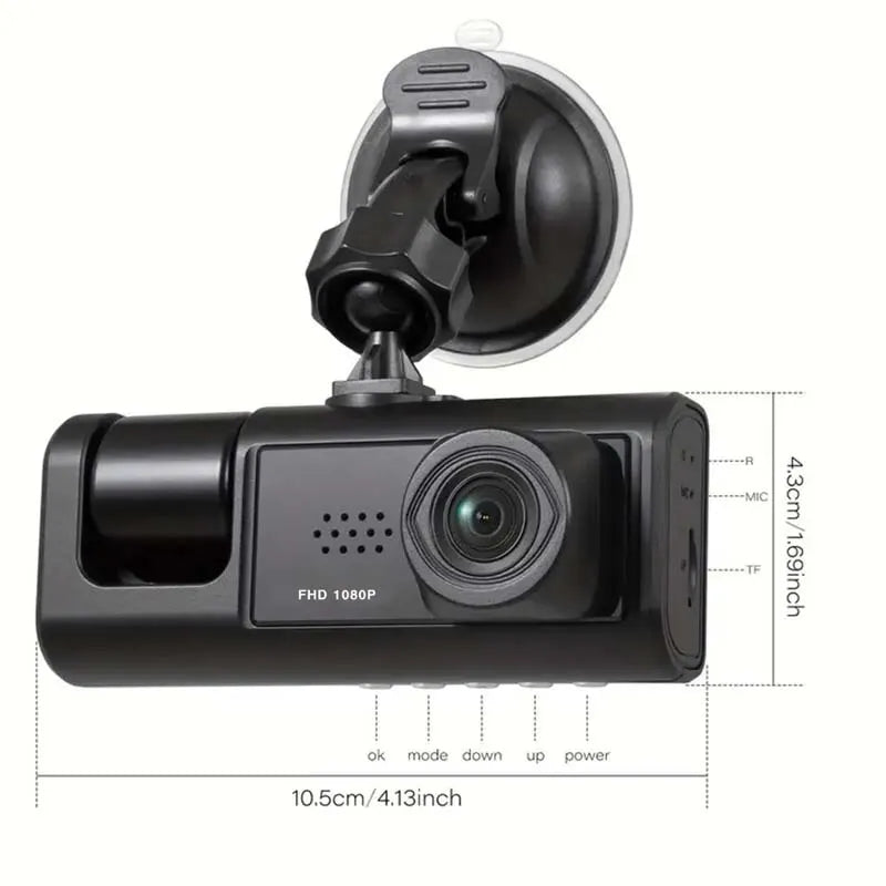 Dash cam with IR Night Vision