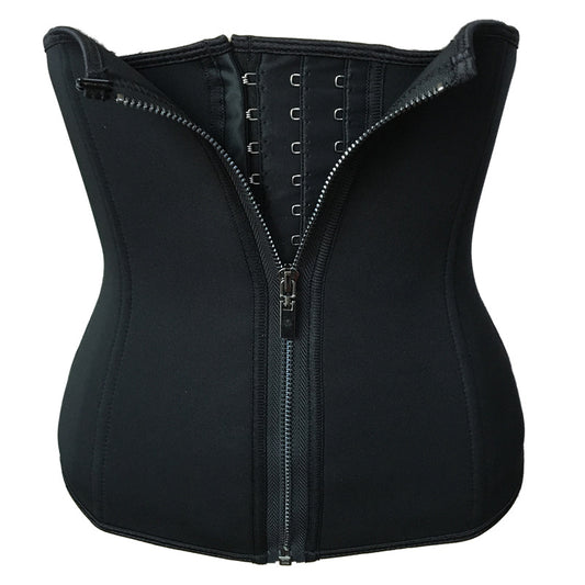 Women's Fashion Neoprene Zipper Breasted Corset