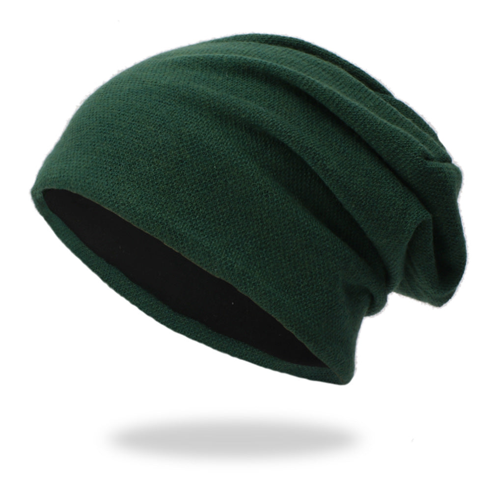 Three-color Women's Outdoor Knitted Hat