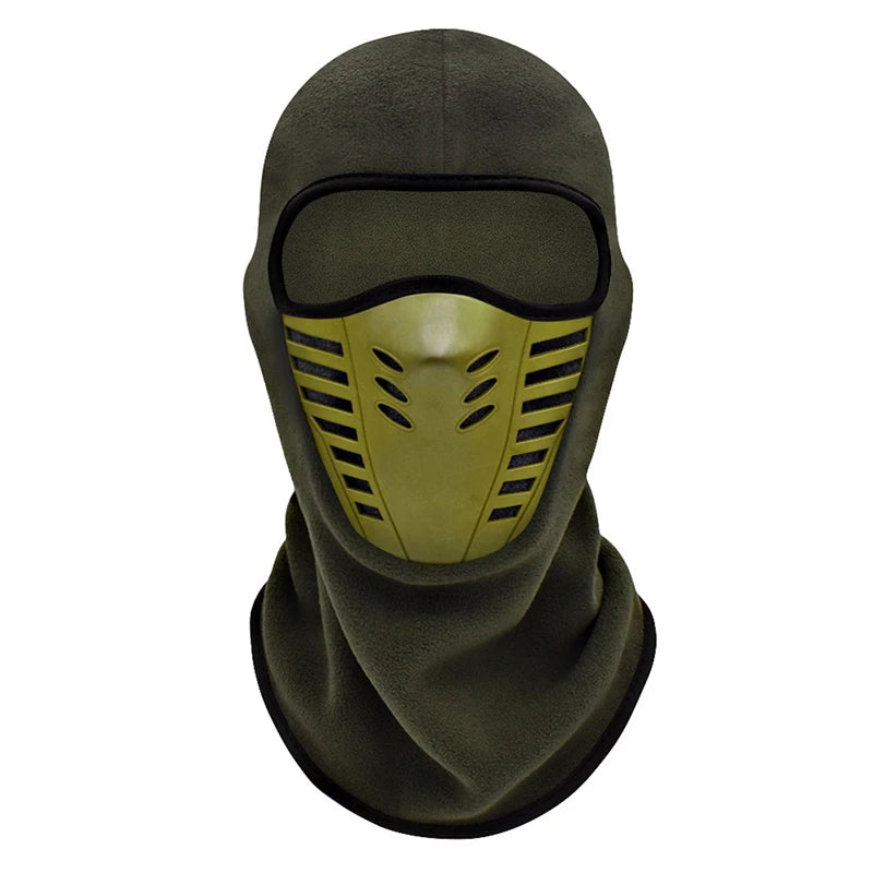 Motorcycle Mask Fleece Thermal Neck Full Face Ski Mask Men Women Cycling Balaclava Winter Keep Warm Windproof Face Shield
