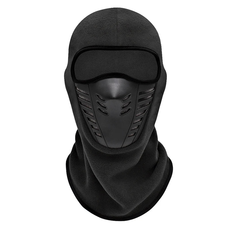 Motorcycle Mask Fleece Thermal Neck Full Face Ski Mask Men Women Cycling Balaclava Winter Keep Warm Windproof Face Shield