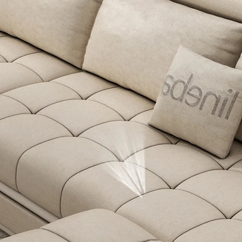 Modern sofas for living room fabric sofa European sectional sofa set U style 7 seaters 1901