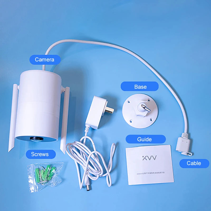 Smart Outdoor Camera 1296P Waterproof 110° Wide Angle  WIFI Night For Mijia Mi Home Surveillance Indoor Camera Surveillance